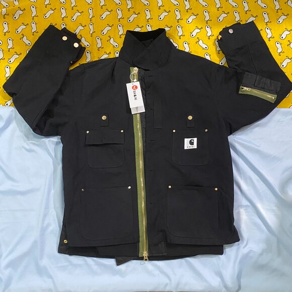 Carhartt Other - Sacai x Carhartt Black Workwear Jacket Men's Size L